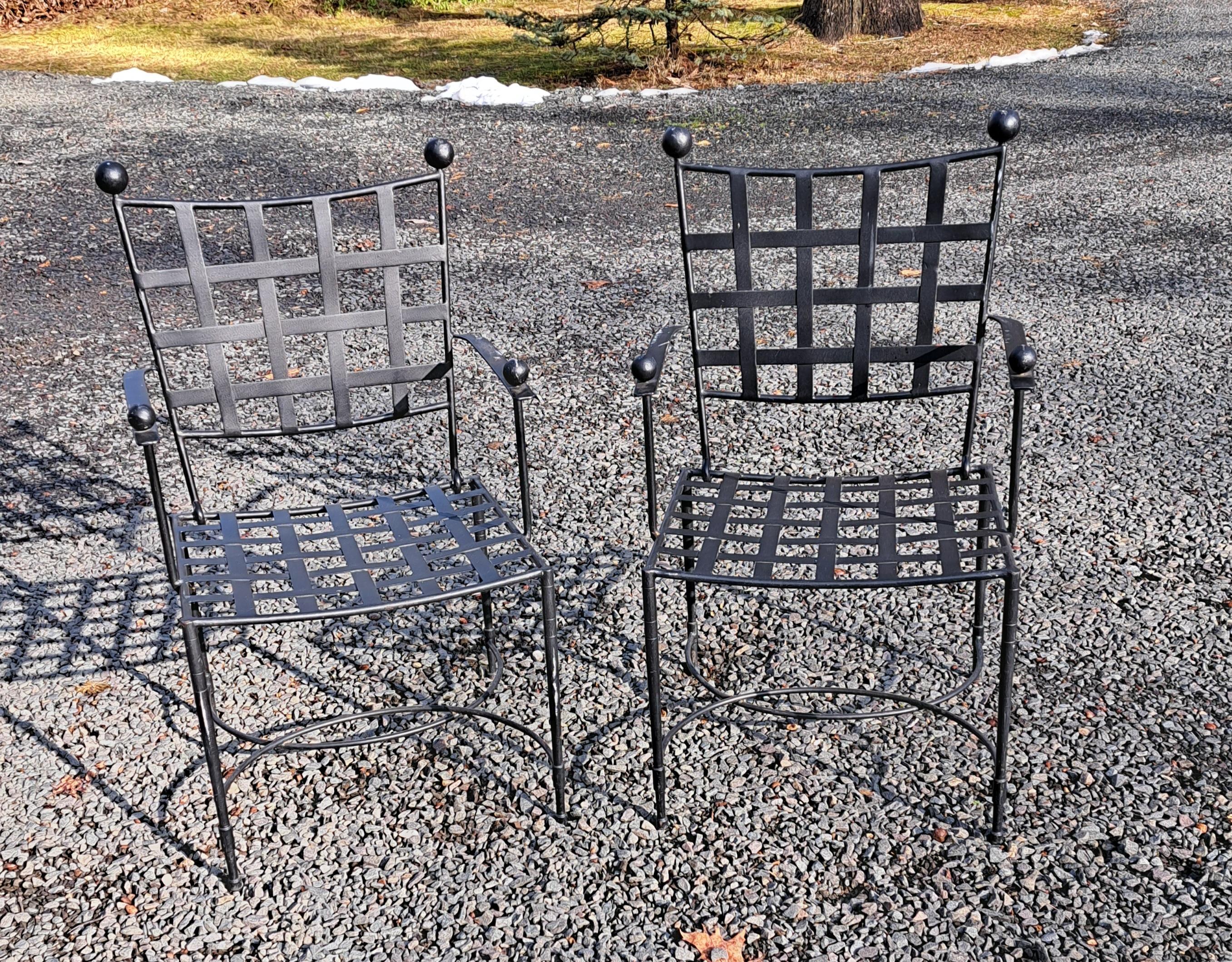 Janus et Cie Amalfi Sessel ein Paar. Sie sind 21,5