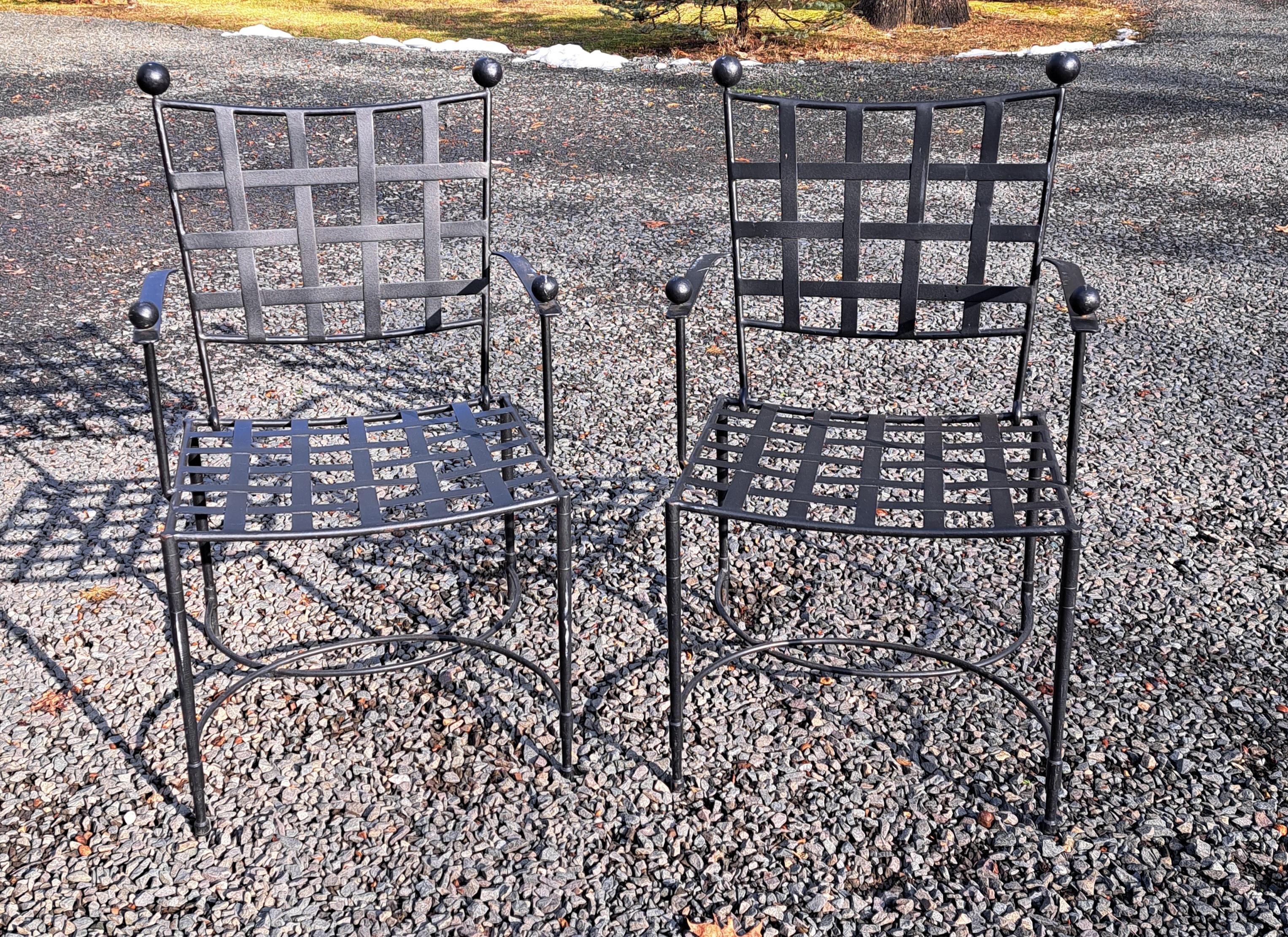 Janus et Cie Amalfi-Sessel, ein Paar Salterini-Sessel (Moderne) im Angebot