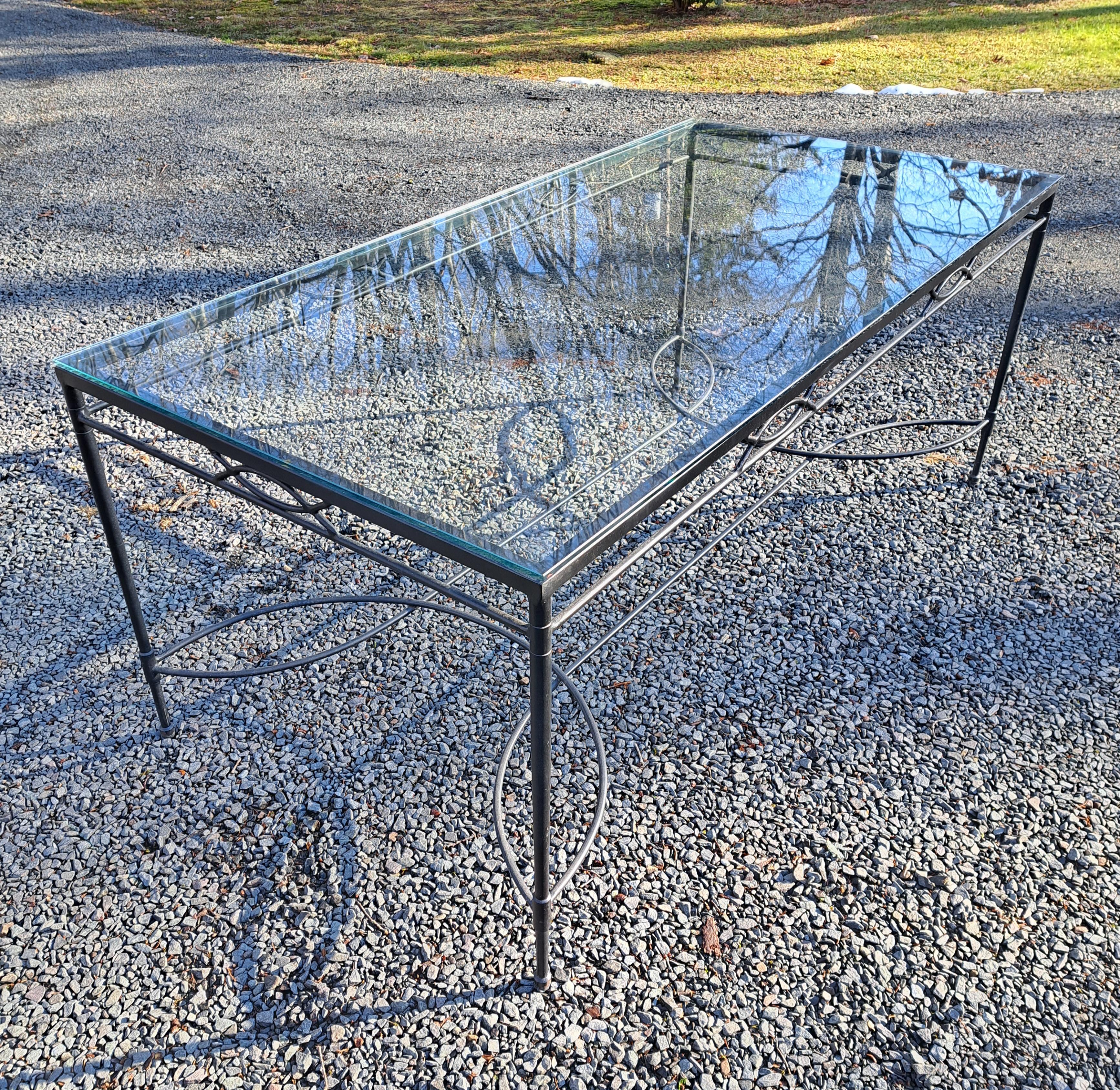 Moderne Janus et Cie Amalfi Patio Dining Table 72