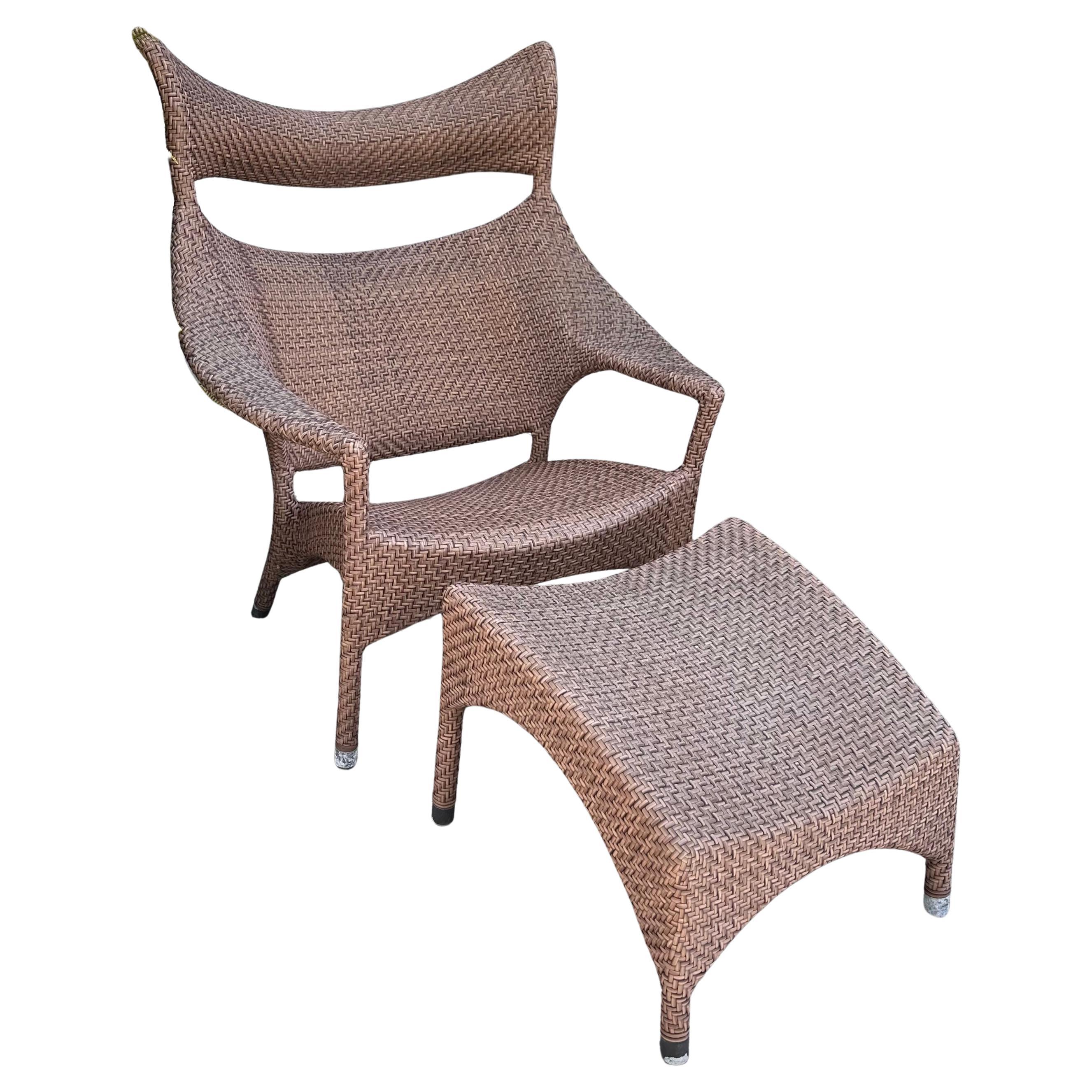 Janus Et Cie Amari Lounge Chair & Ottoman