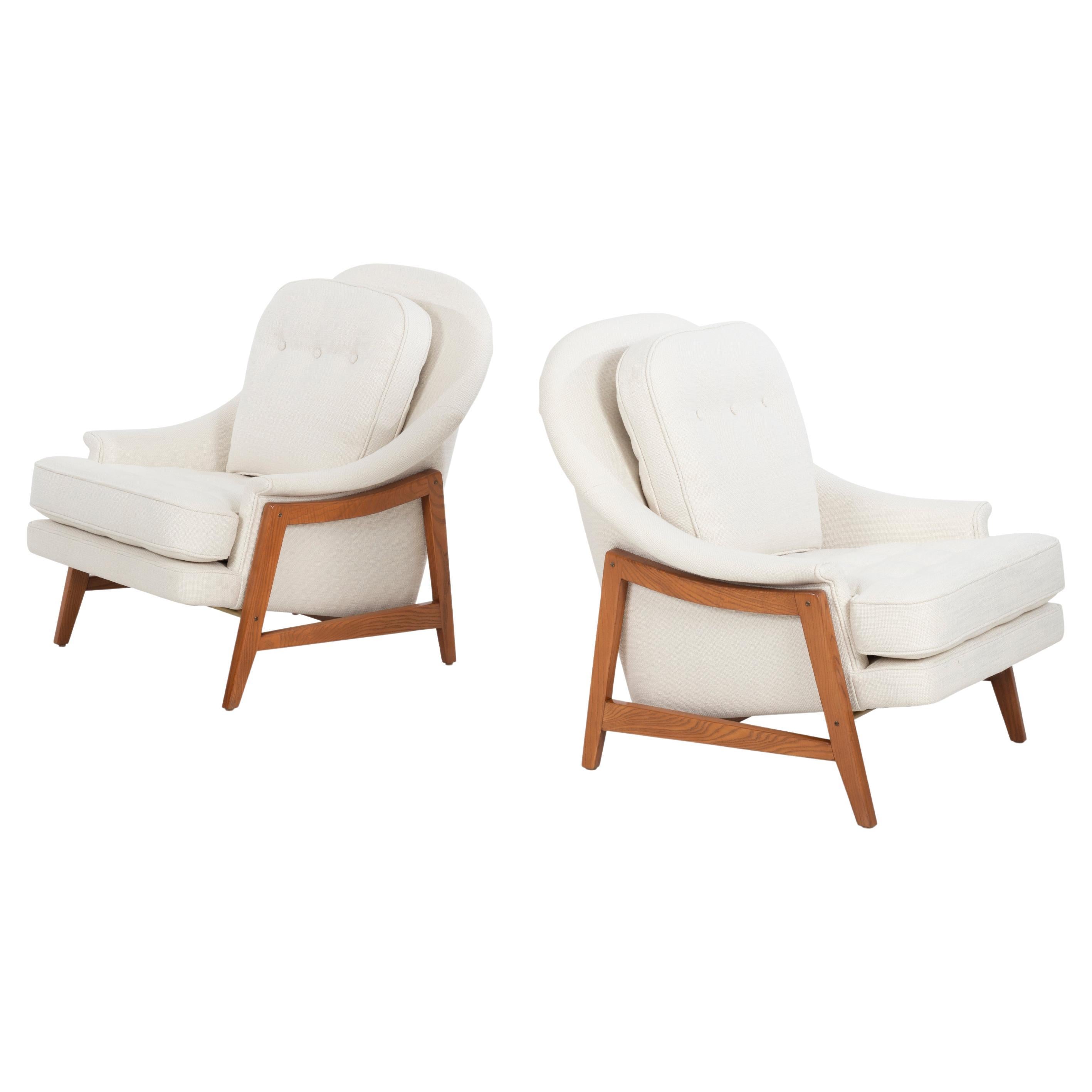 Janus Lounge Chairs by Edward Wormley for Dunbar