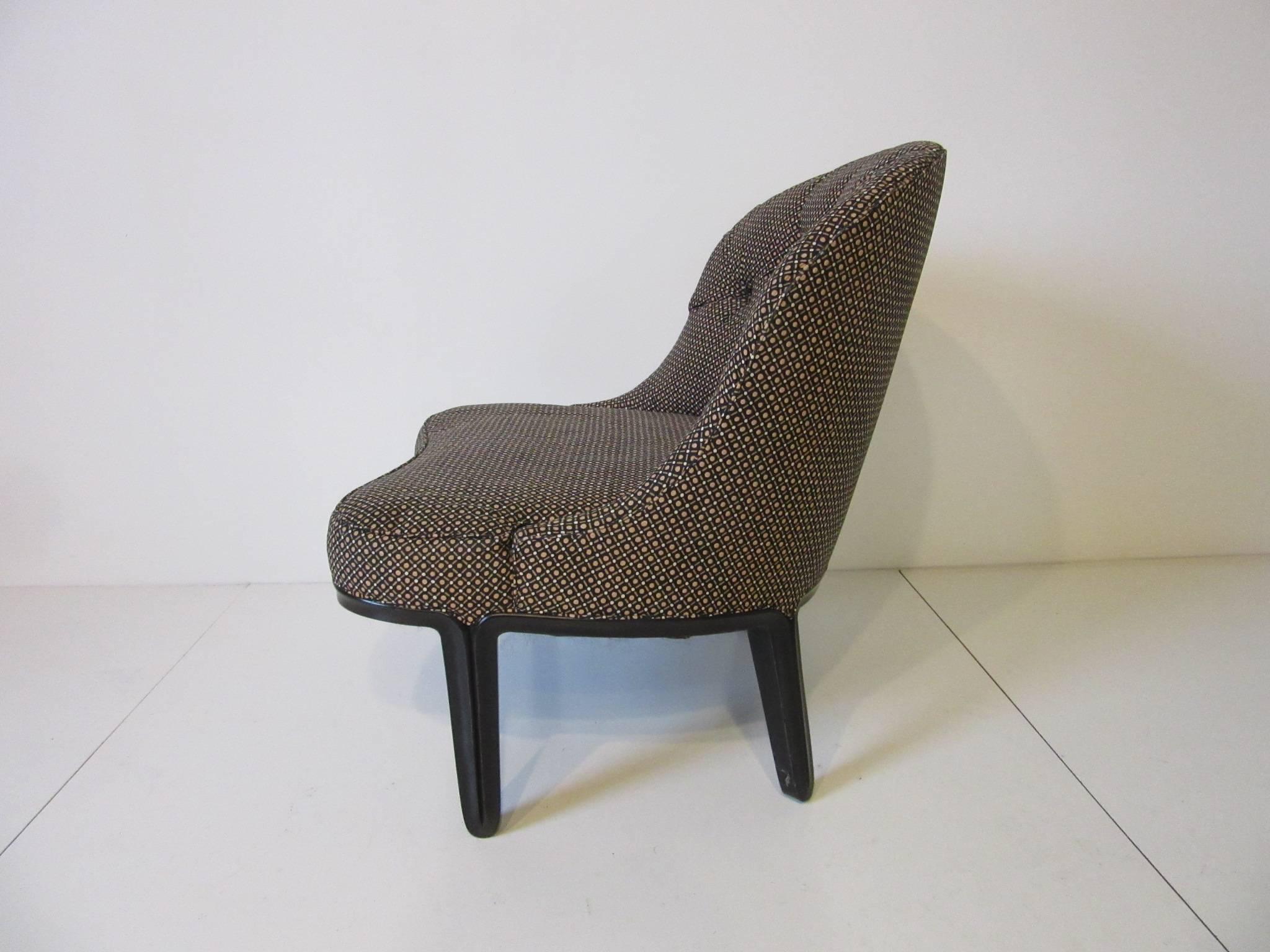 Mid-Century Modern Janus Lounge Chairs for Dunbar by Edward Wormley