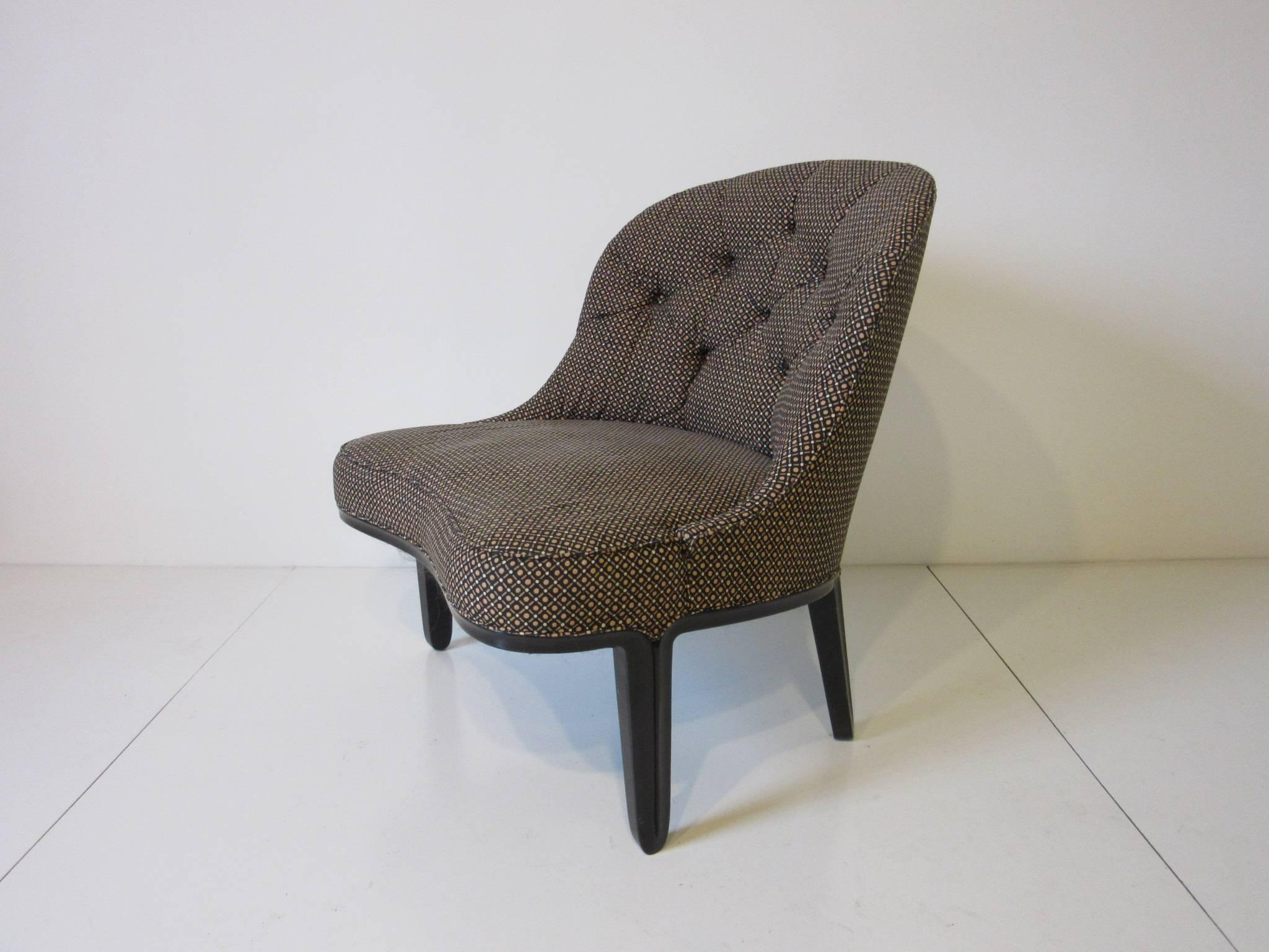 Upholstery Janus Lounge Chairs for Dunbar by Edward Wormley