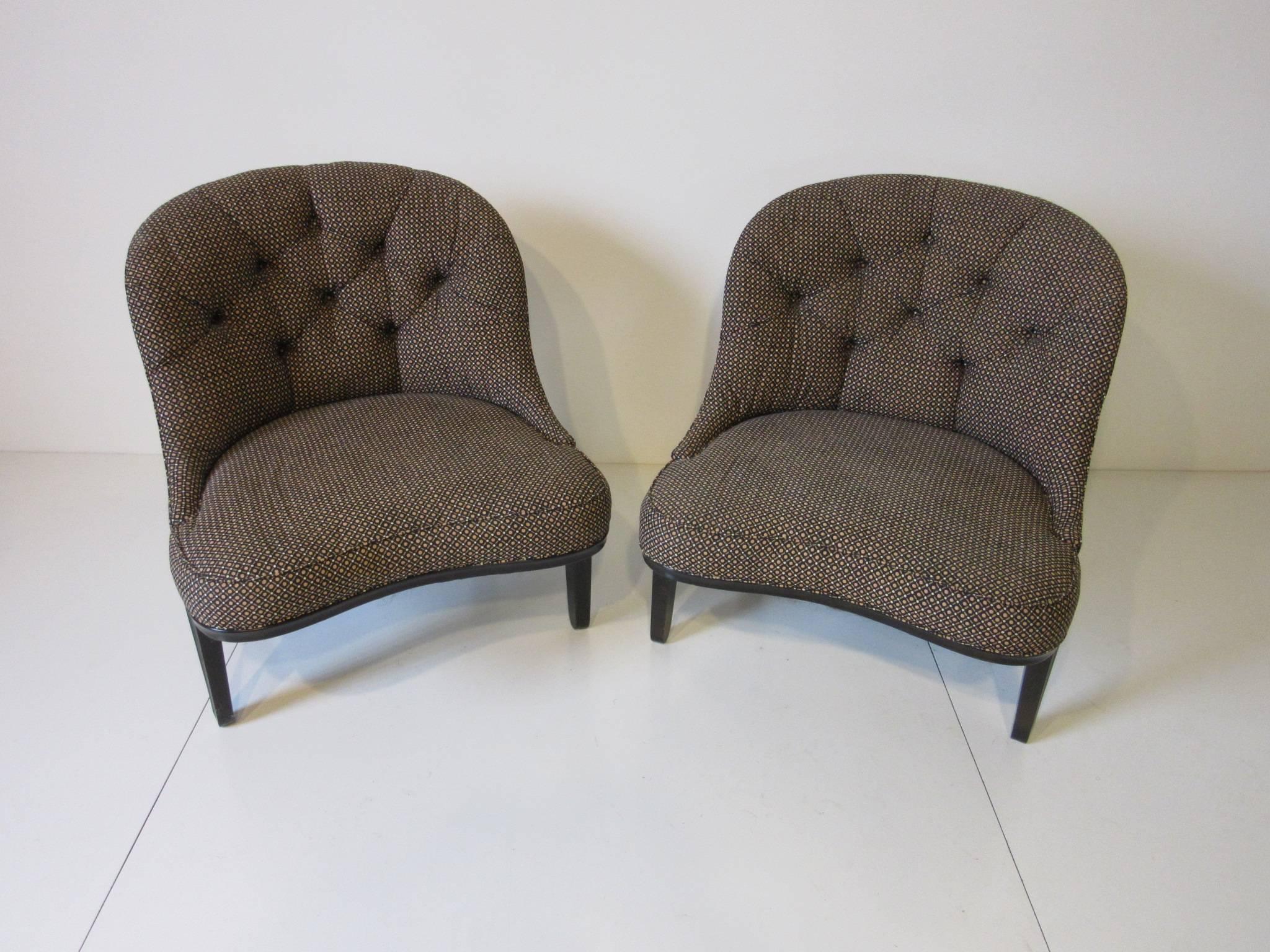 Janus Lounge Chairs for Dunbar by Edward Wormley 1