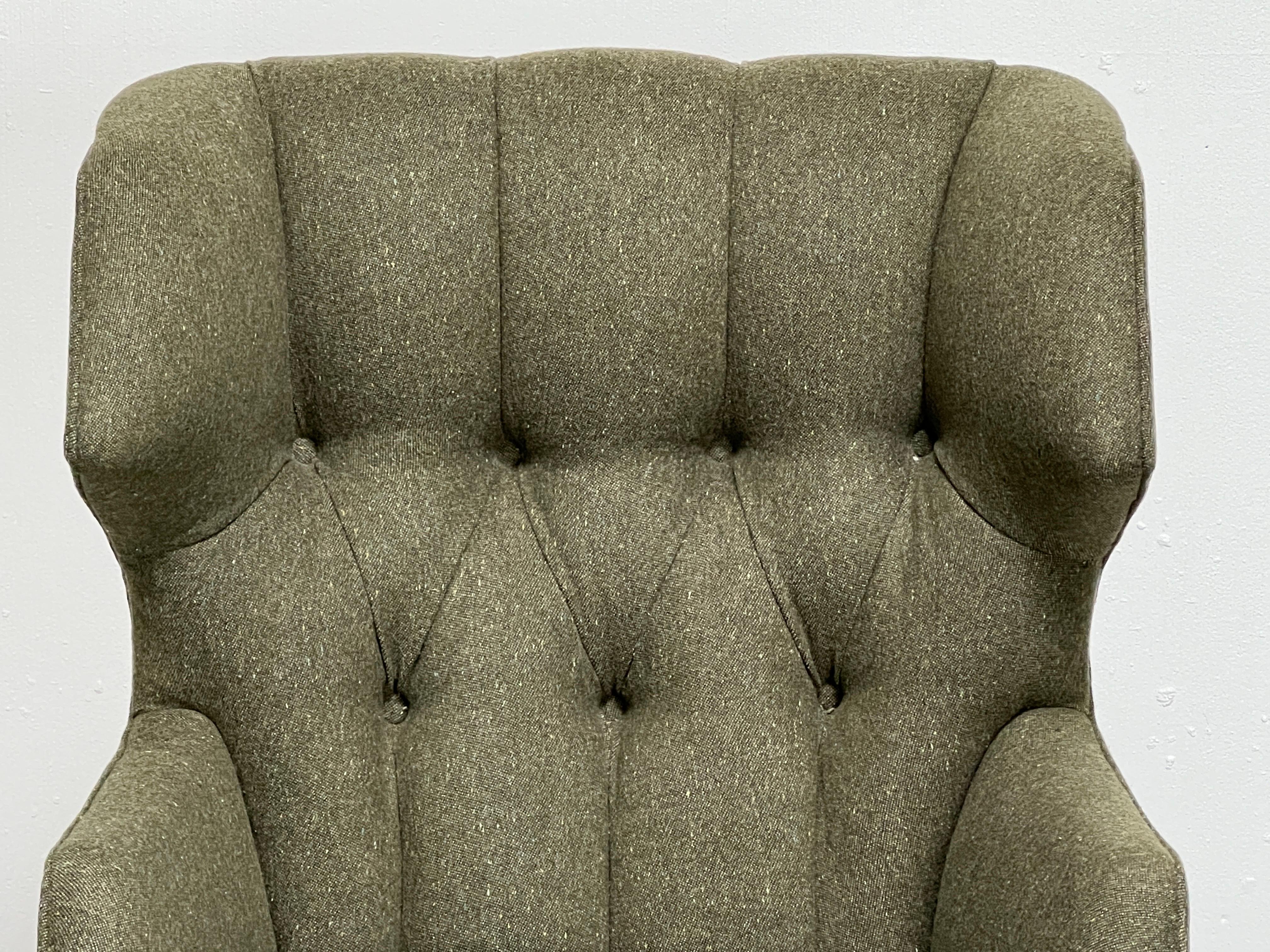 Janus Wing Chair and Ottoman by Edward Wormley for Dunbar 8