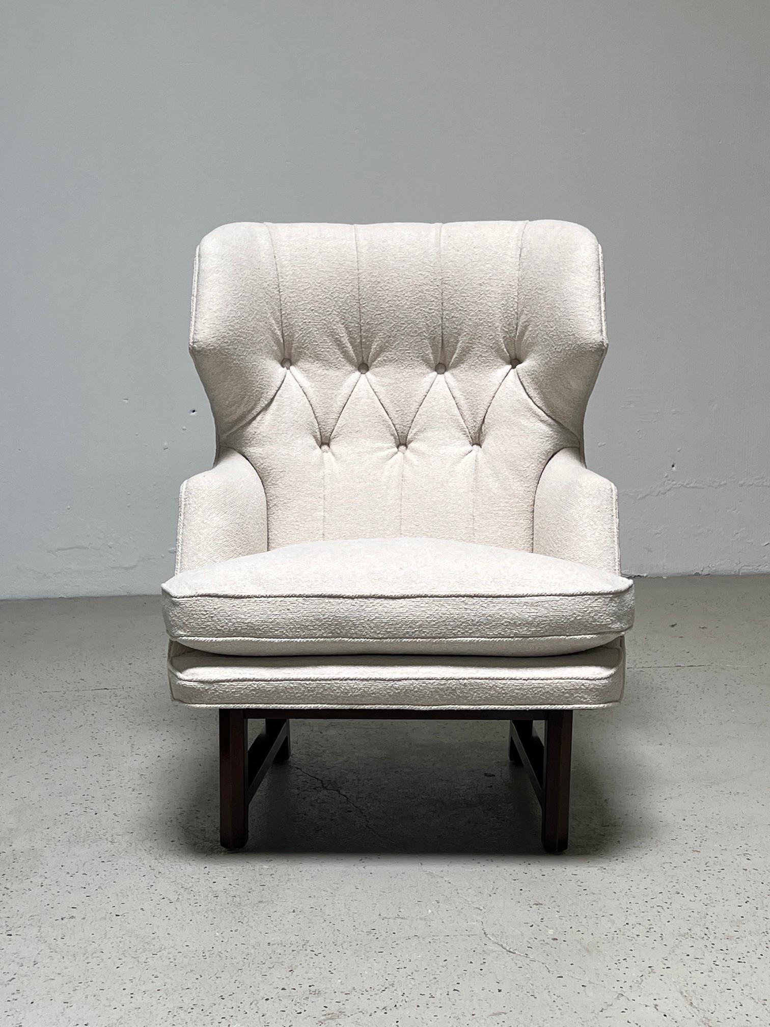 Janus Wing Chair and Ottoman by Edward Wormley for Dunbar 2