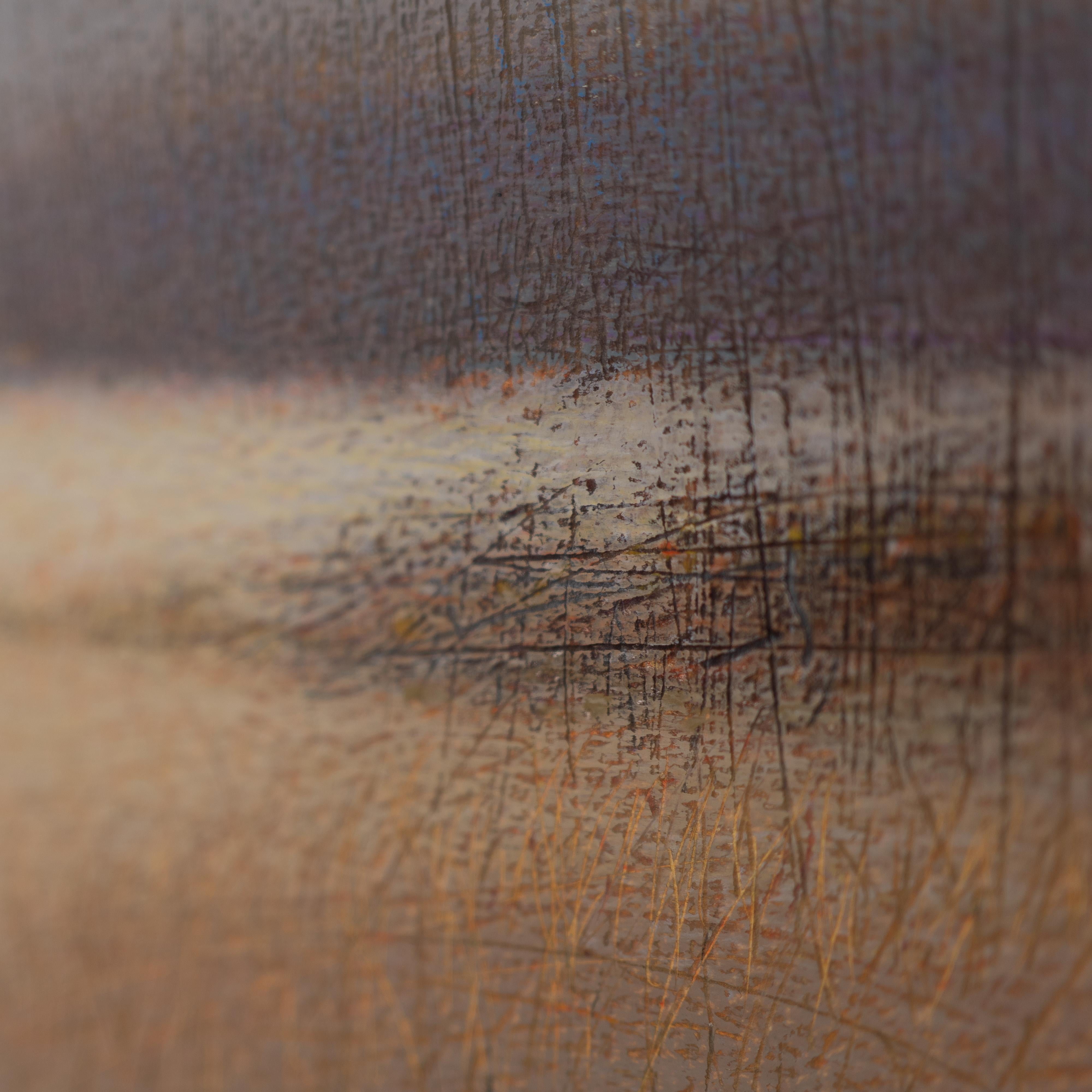 nature oil pastel drawing