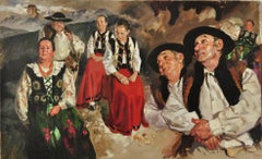 Una doppia visione - 21 Secolo, Ritratto contemporaneo, Pittura ad olio, Realistico