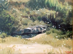 Roztocze - Contemporary Landscape Oil Painting, Realism, Polish art