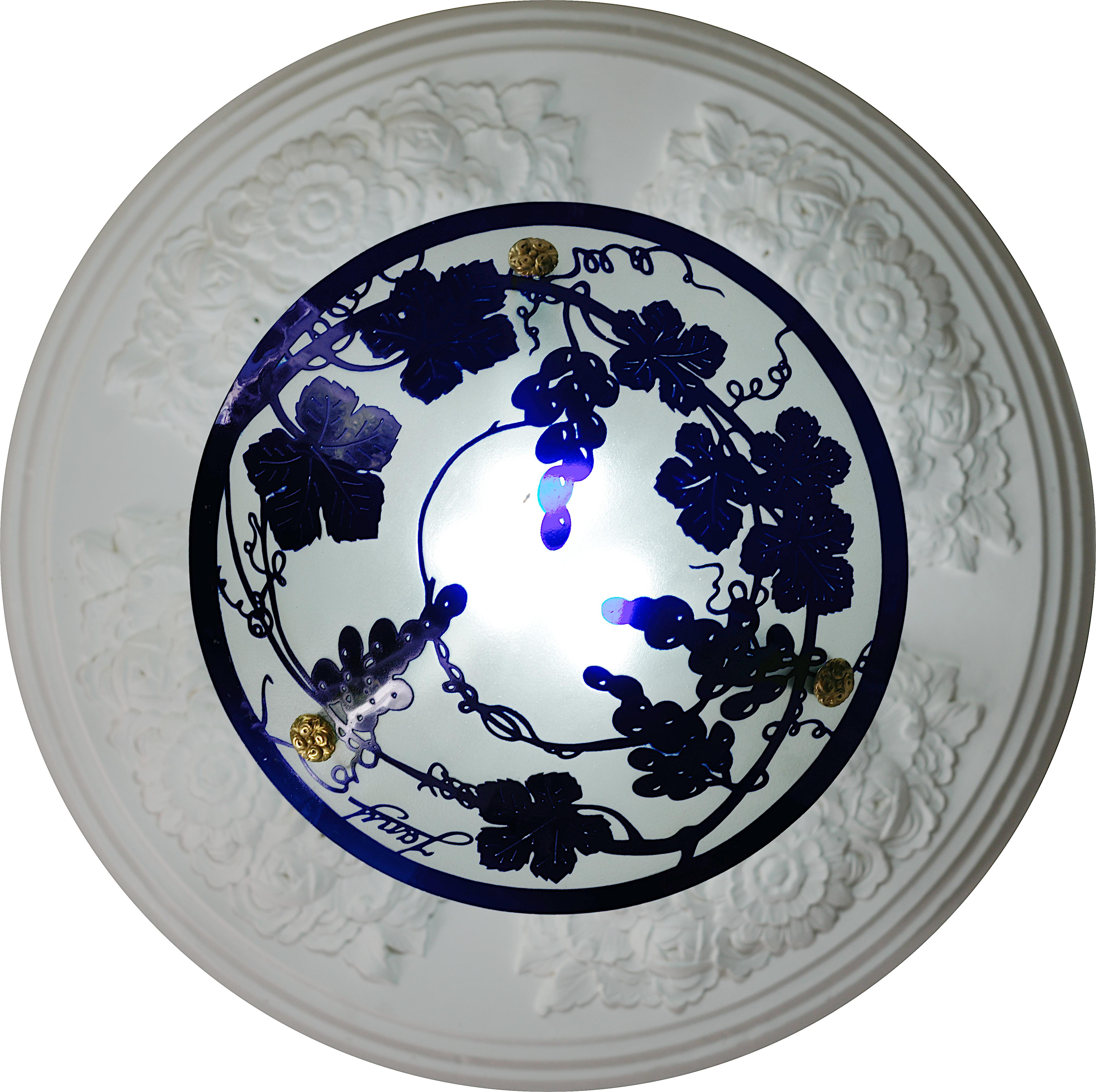 Realizzato con acquaforte Lampadario a sospensione Art Déco francese JANY, 1920 in vendita