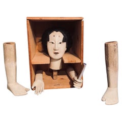 Japanese Buraku Life-size Imperial Head, Hands, and Legs
