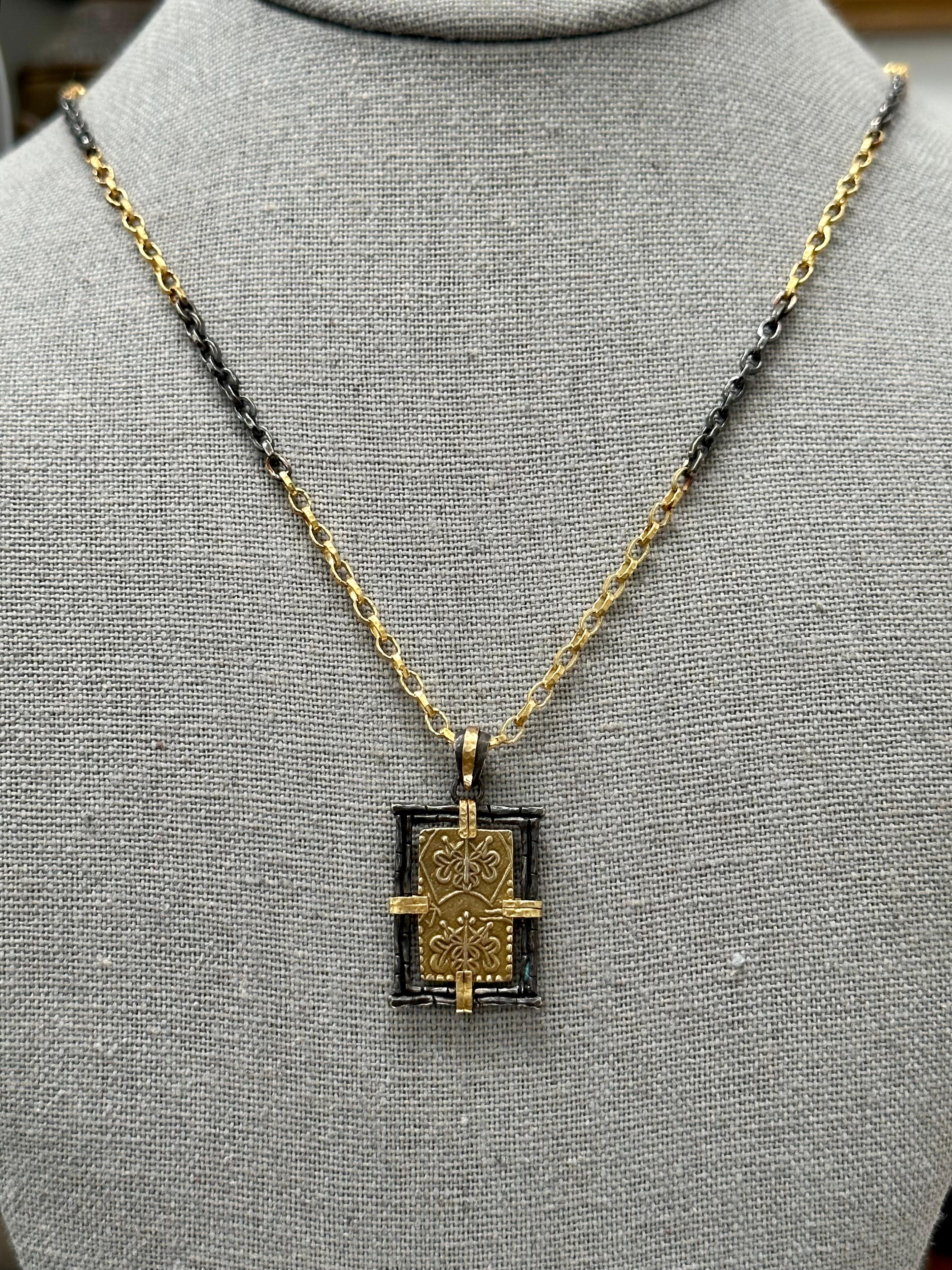 japan gold pendant