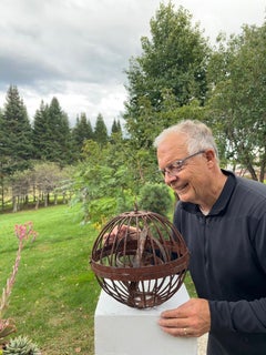 Japan Antique Orb Lantern, rare find
