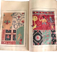 Japan Antique Color Exotic Woodblock Prints Album 19thc, 41 Frameable Prints