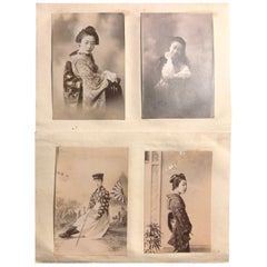 Japan Antique Geisha Bijin Photo Album of Beauties Album 1890, 26 Photographs