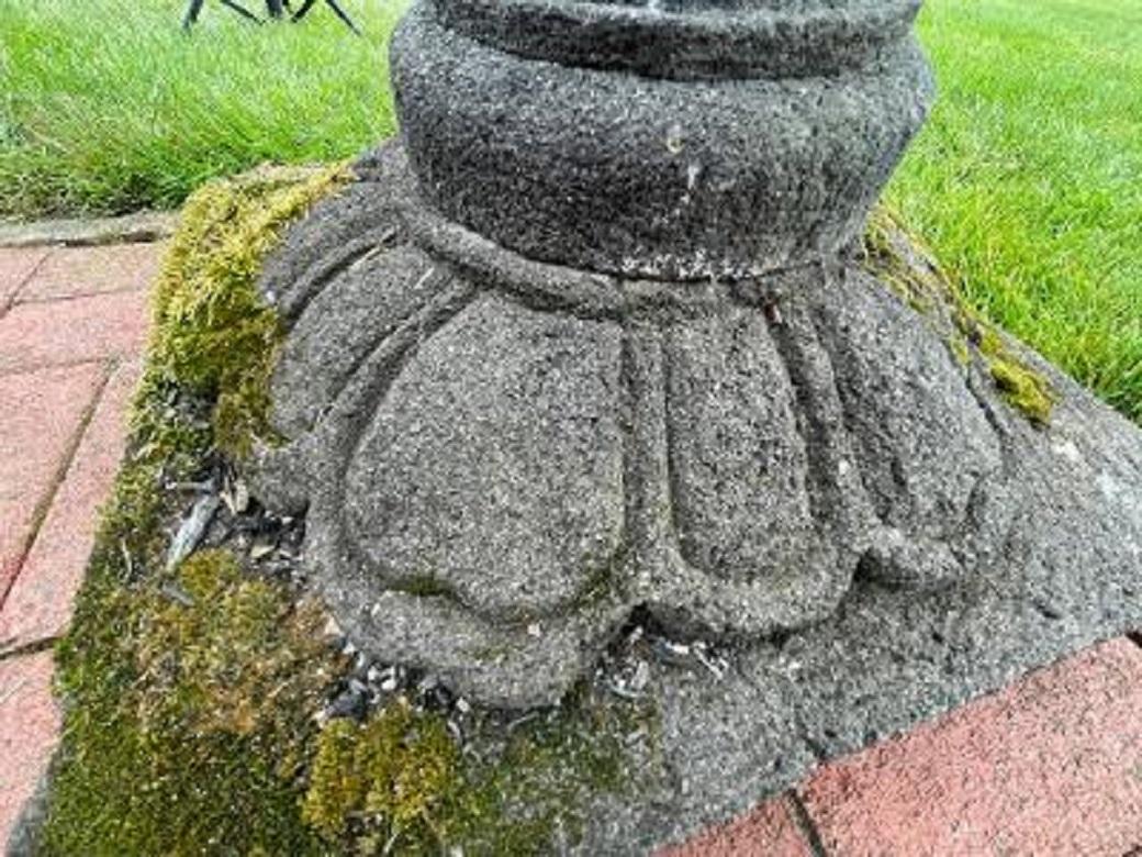 Japan Antique Kasuga Stone Lantern, Fine Details 7