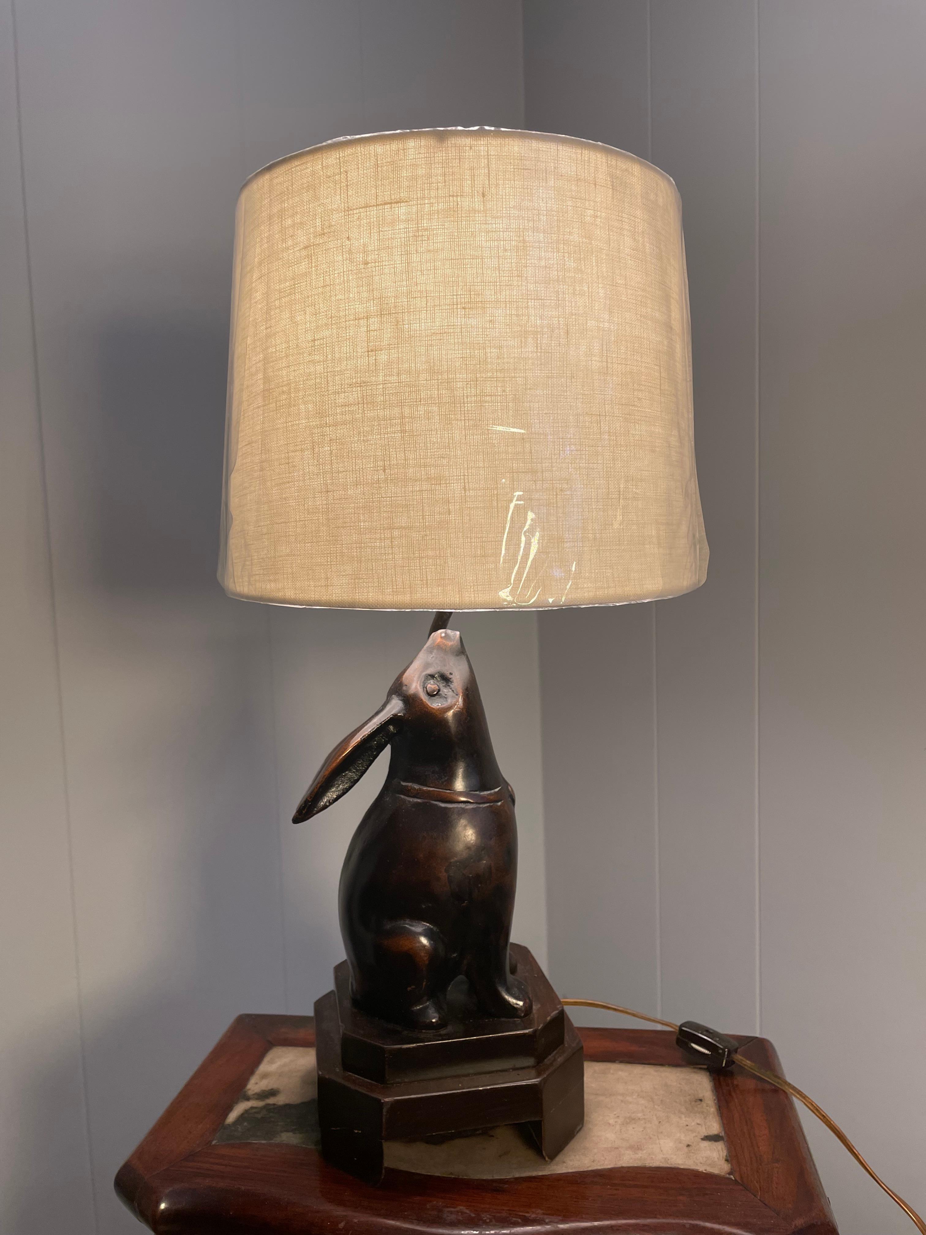antique moon lamp