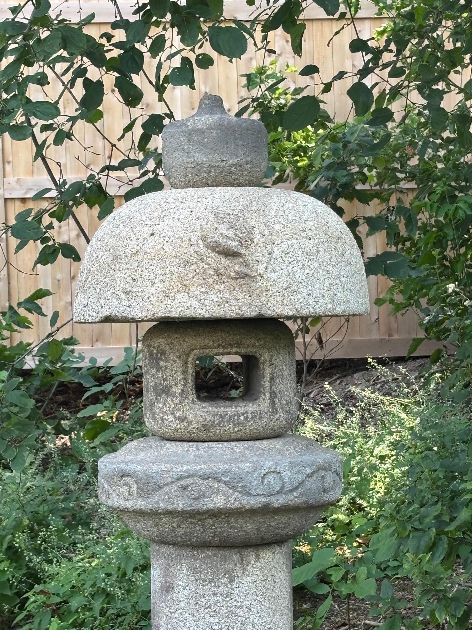 Japonais Lanterne ancienne japonaise 