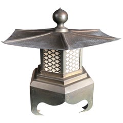 Japan Big Elegant Antique Cast Bronze  Lantern