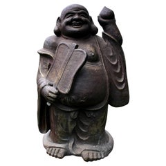 Japan Big Joyful Buddha Hotai Protector of Children and Women, 34"