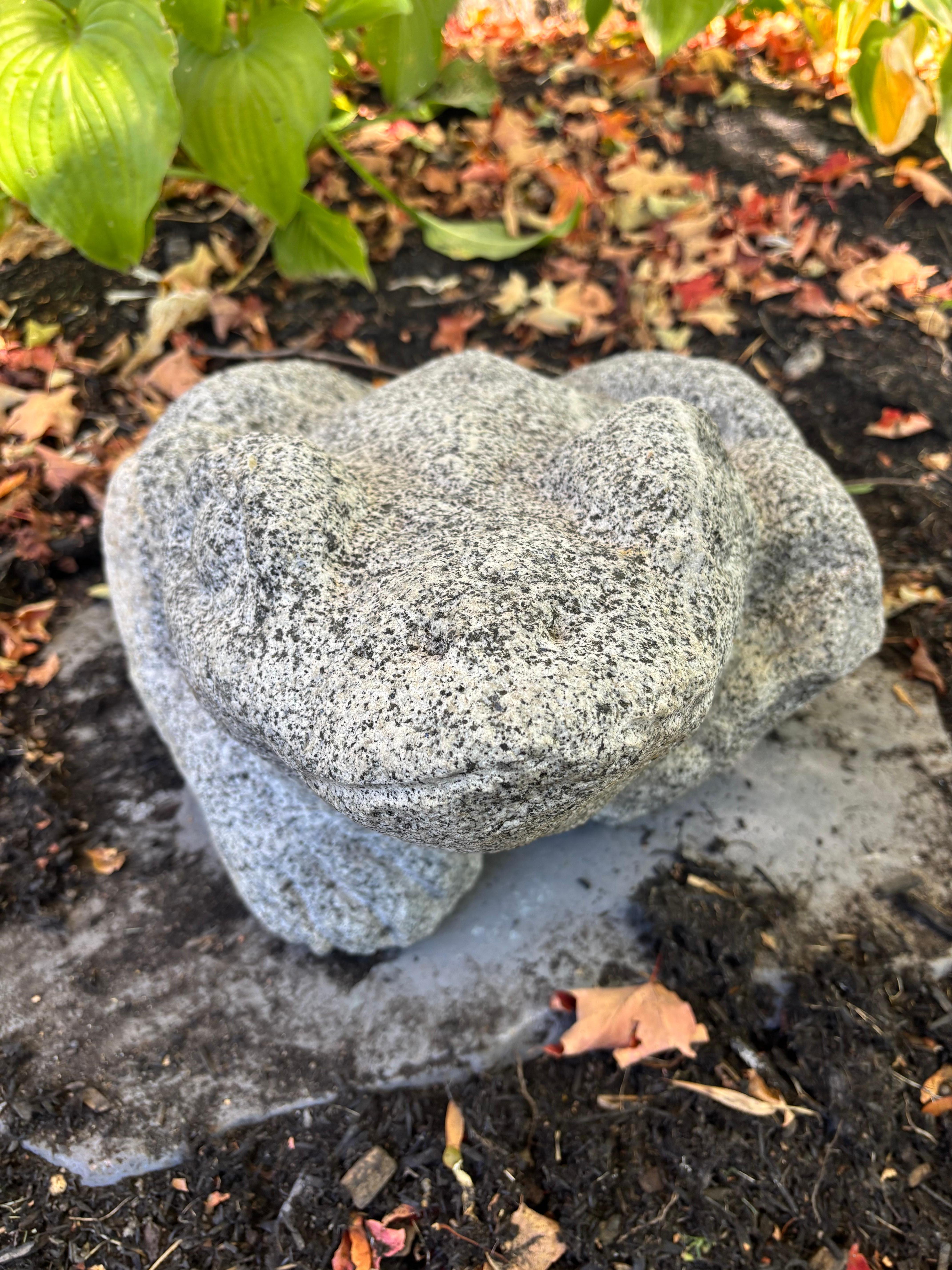 Granito Giappone Grande rana da giardino A. Stone 15