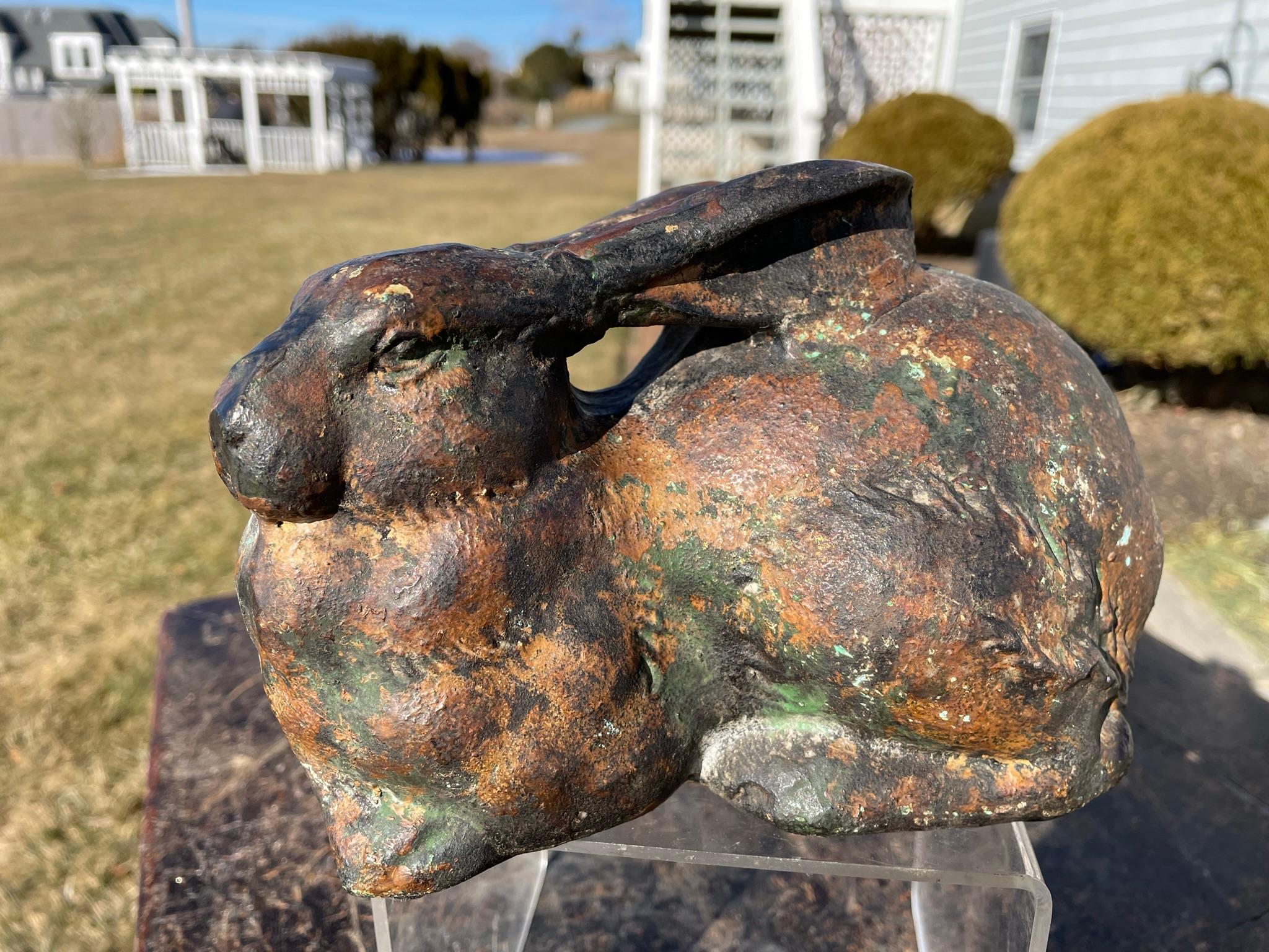 Japan Big Plump Gilt Garden Hungry Rabbit 1