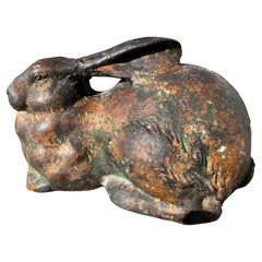 Japan Big Plump Gilt Garden Hungry Rabbit