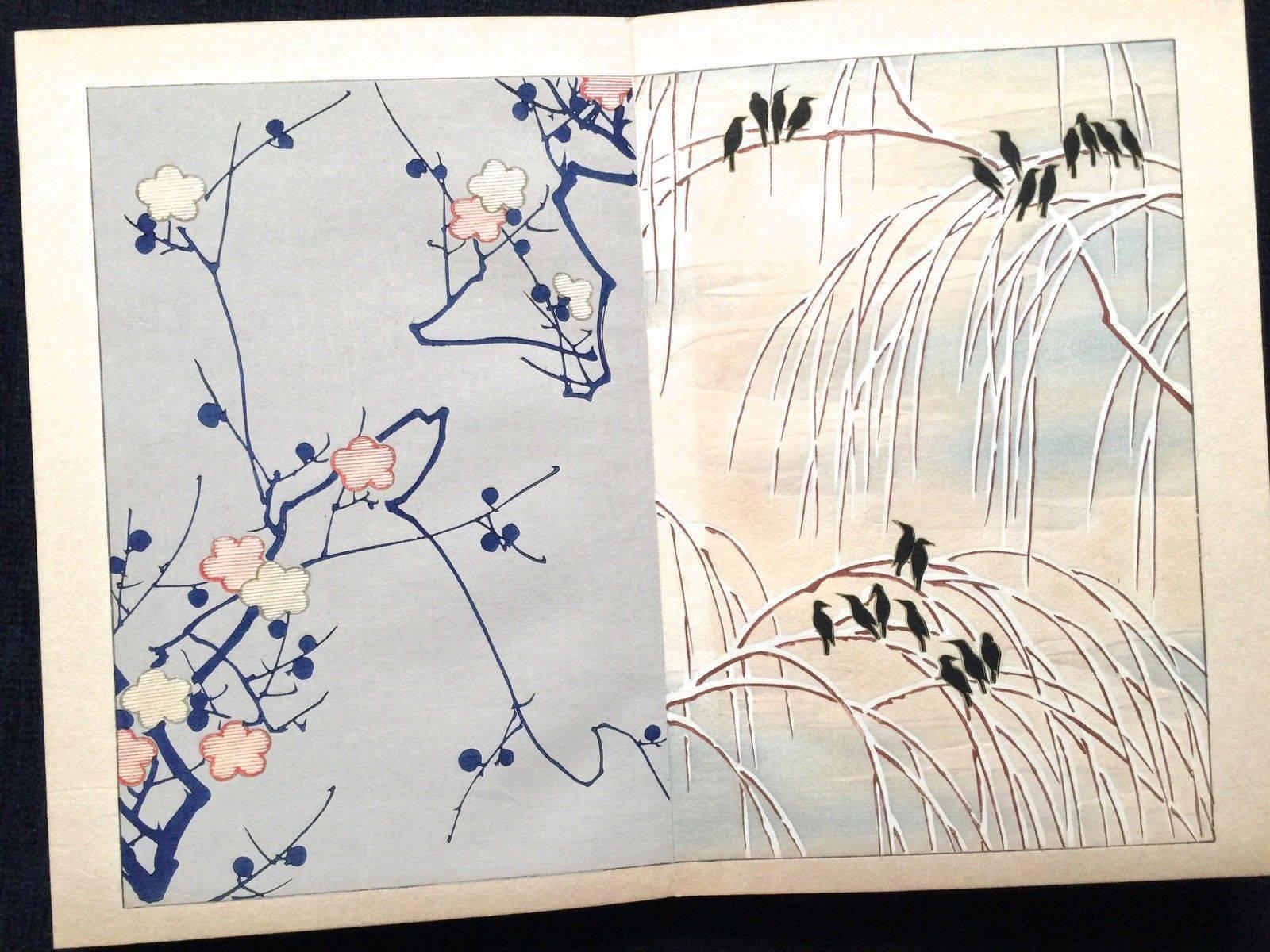 Japan Brilliant Color Fashion Woodblock Prints Album 40 Frameable Prints, 1933 3