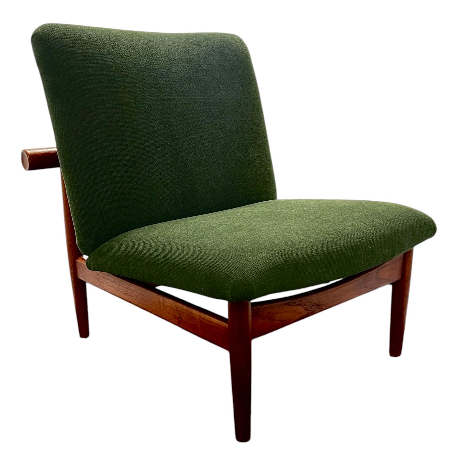 Brass Japan Chair by Finn Juhl for France & Daverkosen 1950's For Sale