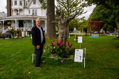 Japan Important 1961 Over Life-Size Bronze Man Child "Coming Generation", Tadao