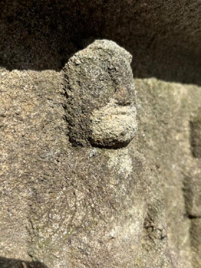Japan Important Ancient Stone Temple Sculpture, 1600 AD 1