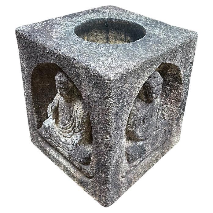 Just discovered from an old southern Japanese area garden and now in our Kyoto warehouse.  

Call or message us to reserve- now en route in our container from our Kyoto warehouse

For the finest garden- an exceptional and spiritual representation of