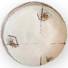 Japan, Large decorative dish by Yasutaka Shimizu and original drawing