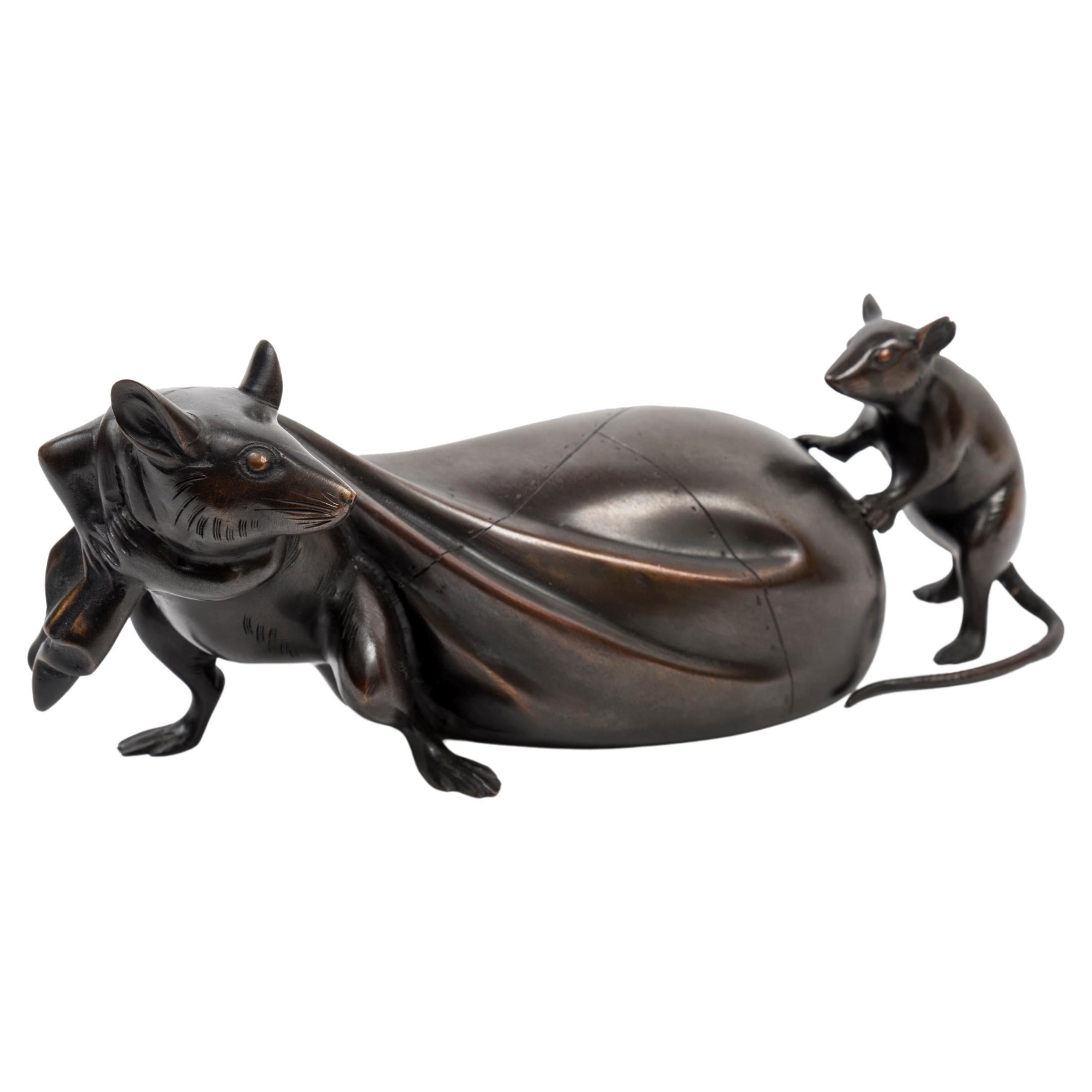 Japan mice treasure bag Meiji For Sale