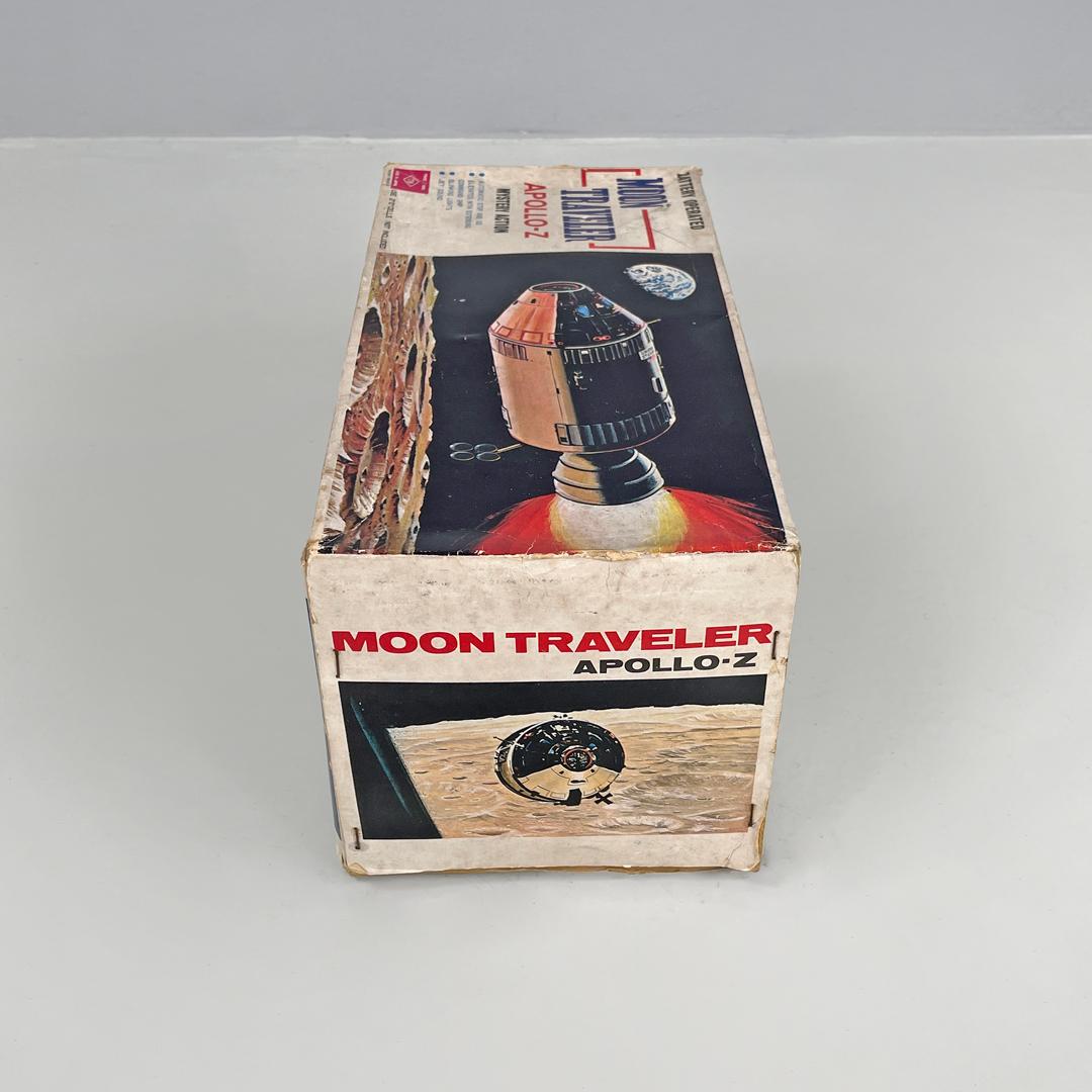 Giappone, metà del secolo scorso, astronave di latta Moon Traveler Apollo-z Nomura Toys, anni '60 2