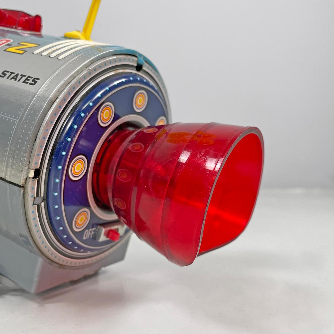 Giappone, metà del secolo scorso, astronave di latta Moon Traveler Apollo-z Nomura Toys, anni '60 6