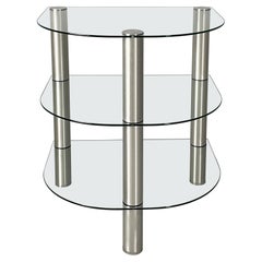 Japan modern record player or stereo coffe table by Rotel Project, 1994