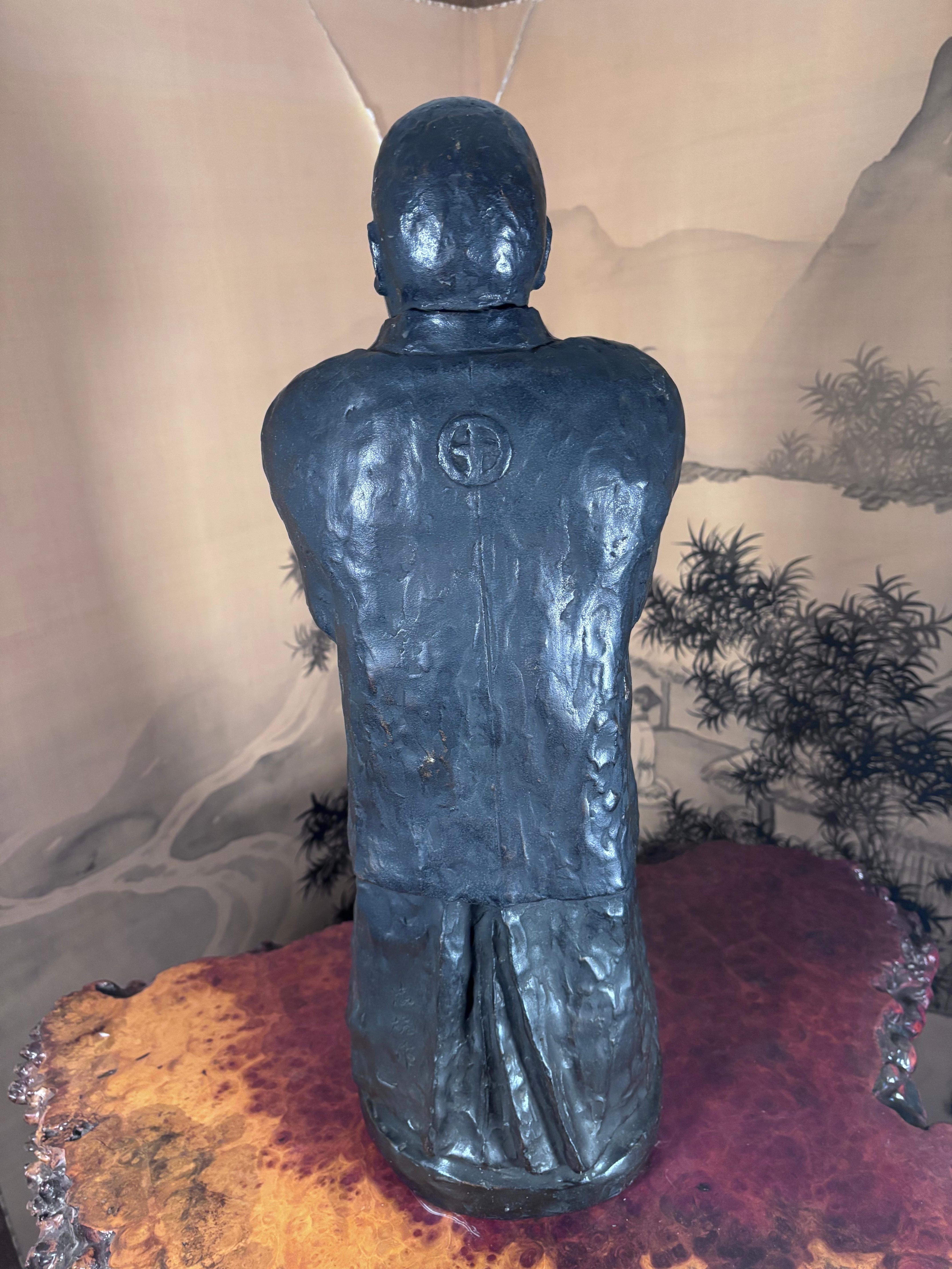 Japón  Museo Héroe Nacional Samurai Saigo Takamori, Bronce, Koga Tadao, 23 3
