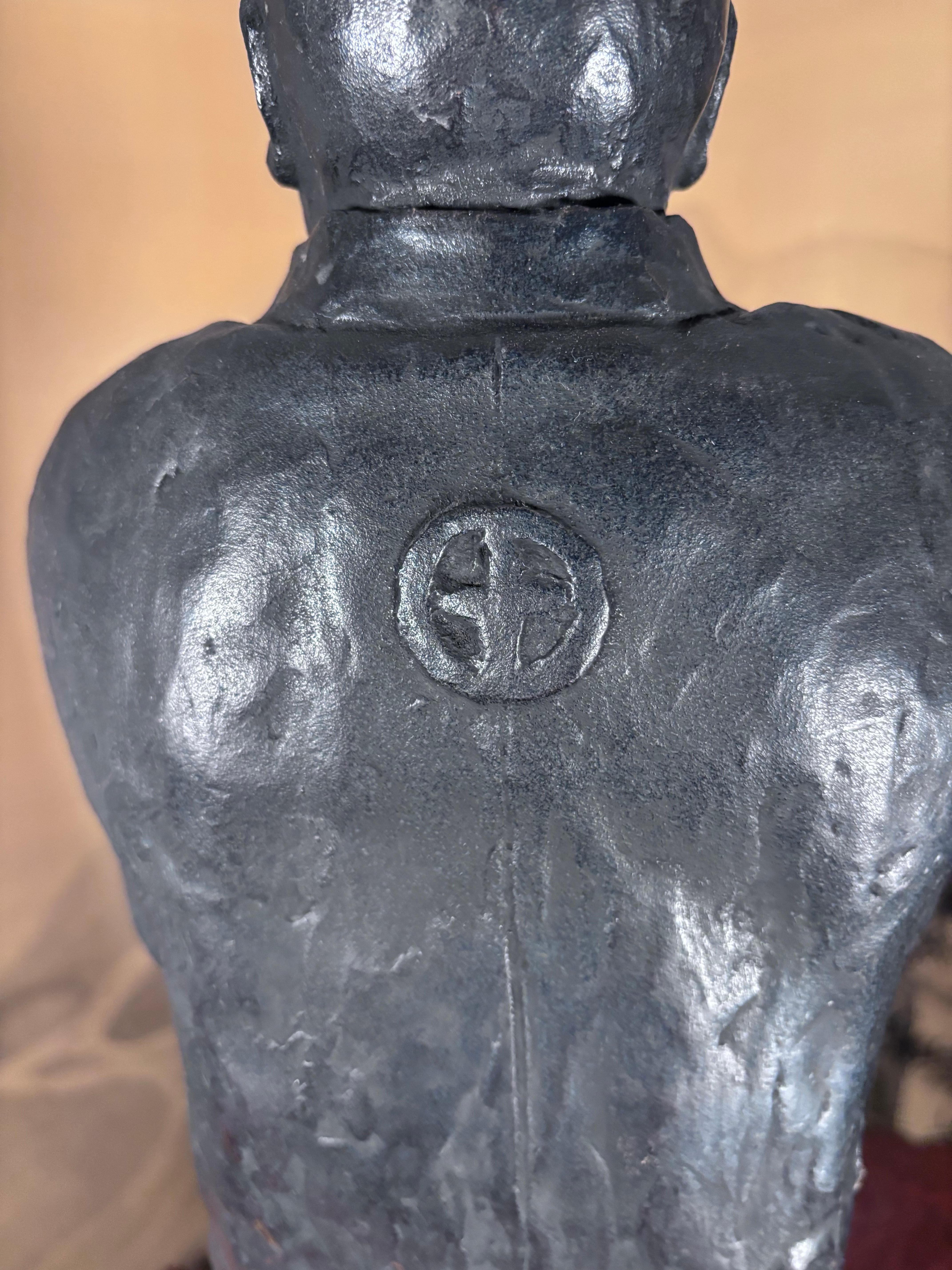 Japón  Museo Héroe Nacional Samurai Saigo Takamori, Bronce, Koga Tadao, 23 4