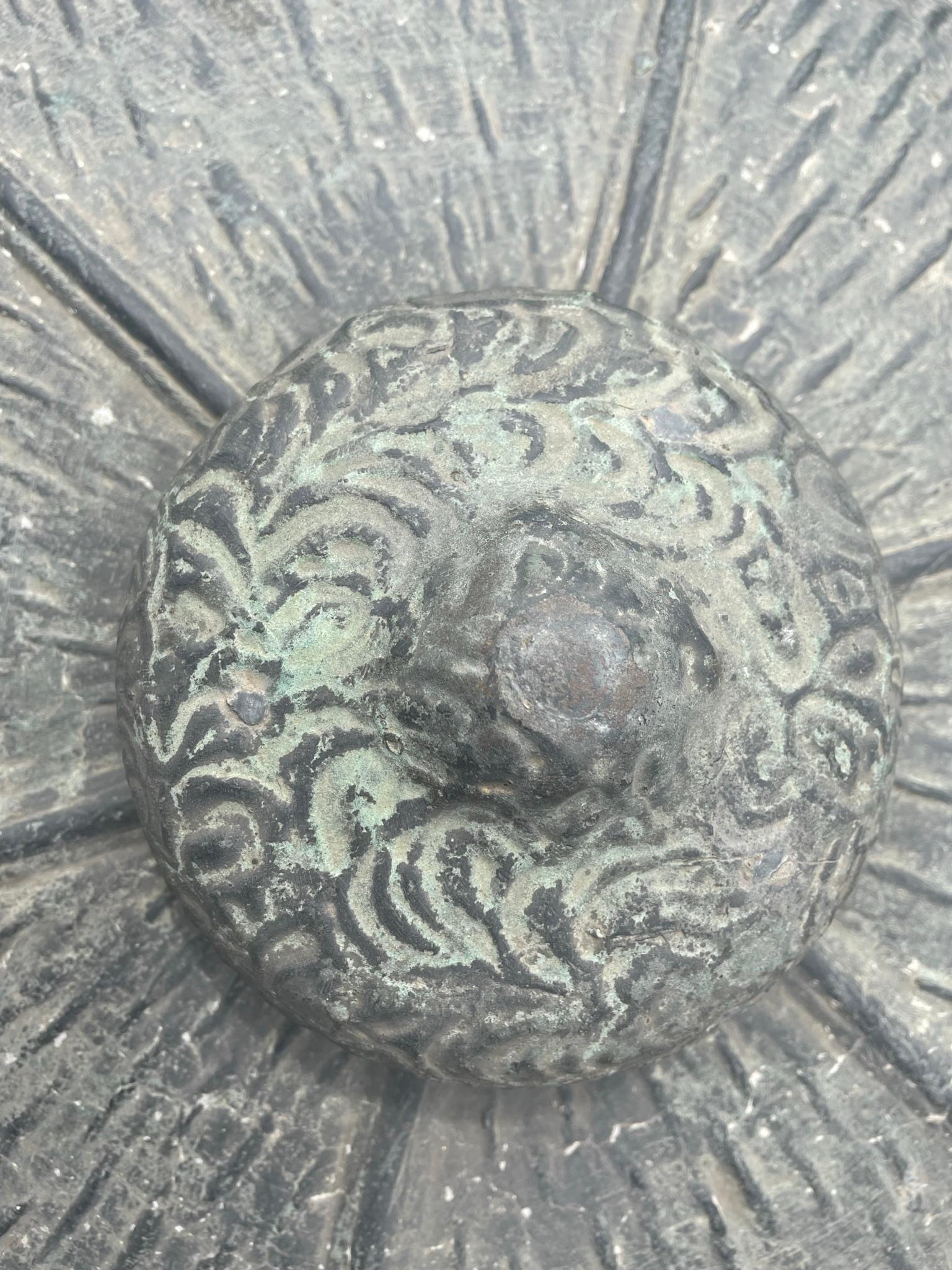 Japan Old Bronze Lantern with Exquisite Details 5