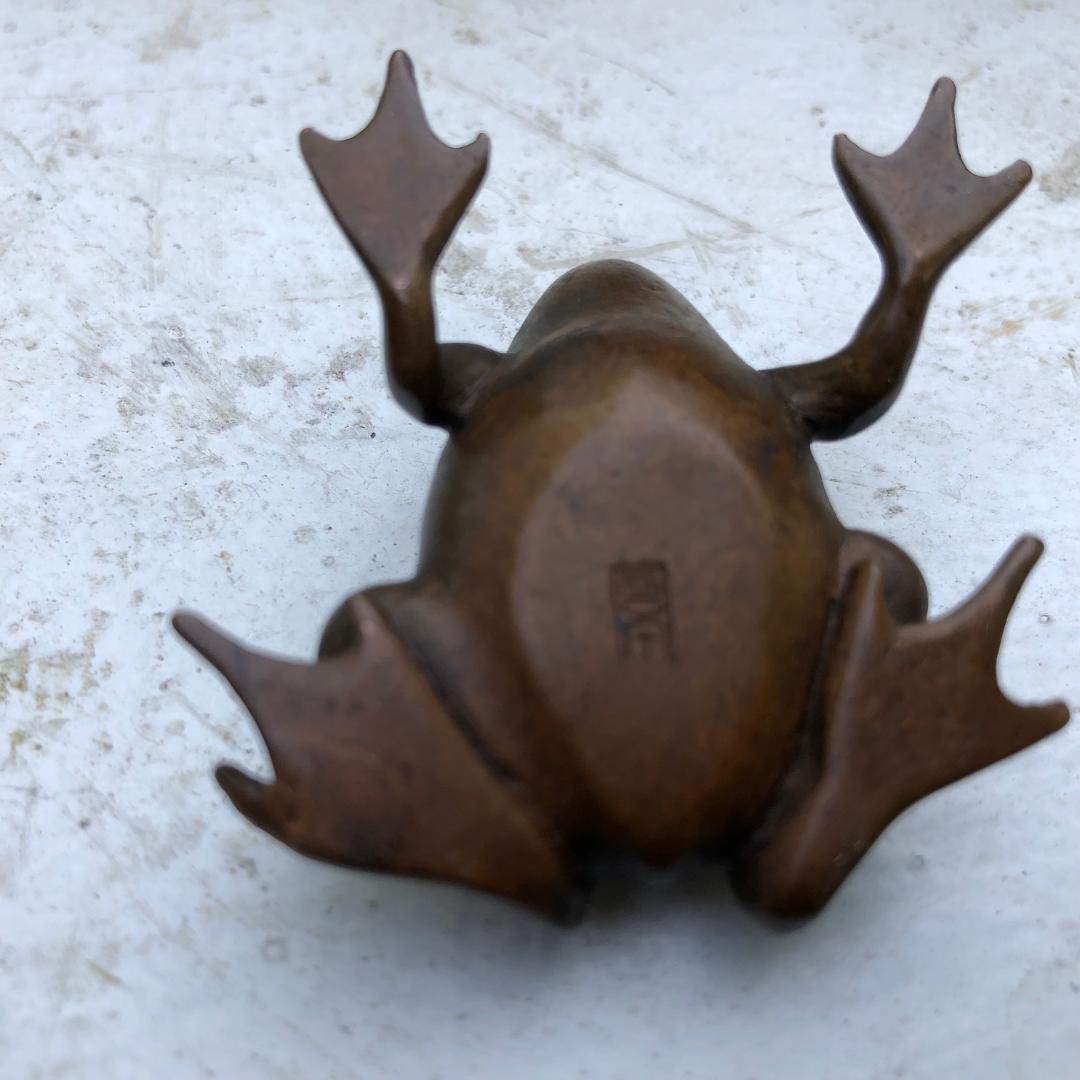 Japan Old Bronze Mantis, Ant, Fly, Frog & Toad, Collectors Dream & Fine Details 4