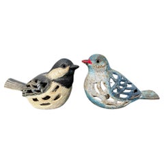 Japan Pair Birds of a Feather Garden Lighting Lanterns