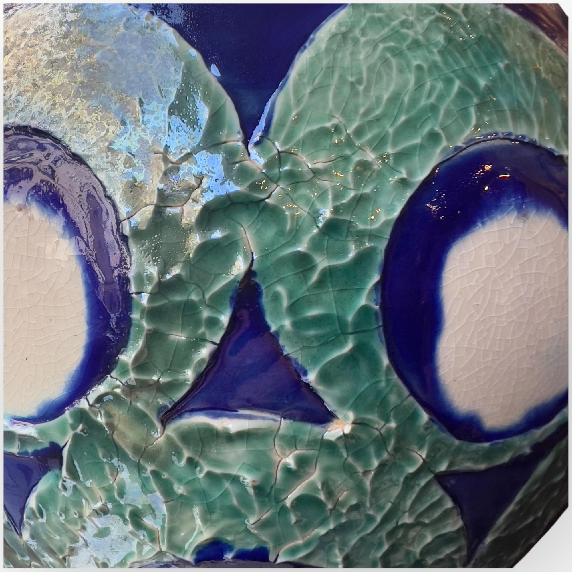 Japan, Rare Vase by Kanzan Shinkai, born in 1912 In Good Condition For Sale In PARIS, FR