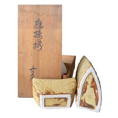 Japan, Set of Two Japanese Vases for Flower Arrangement, Ikebana