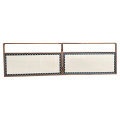 Japan Small Folding Two-Panel Furosaki Tea Screen "Contemporary Simplicity"