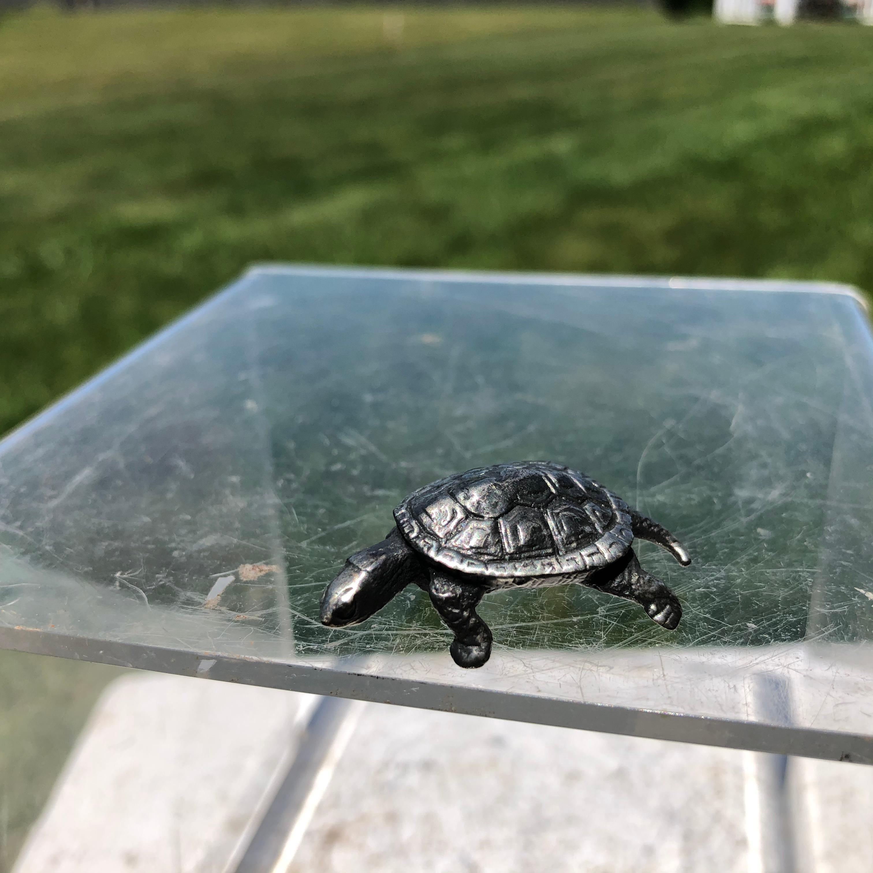 Hand-Crafted Japan Special Vintage Sterling Silver Turtle