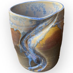 Japan, Spectacular Ceramic Vase by Akira Arakawa circa 2000