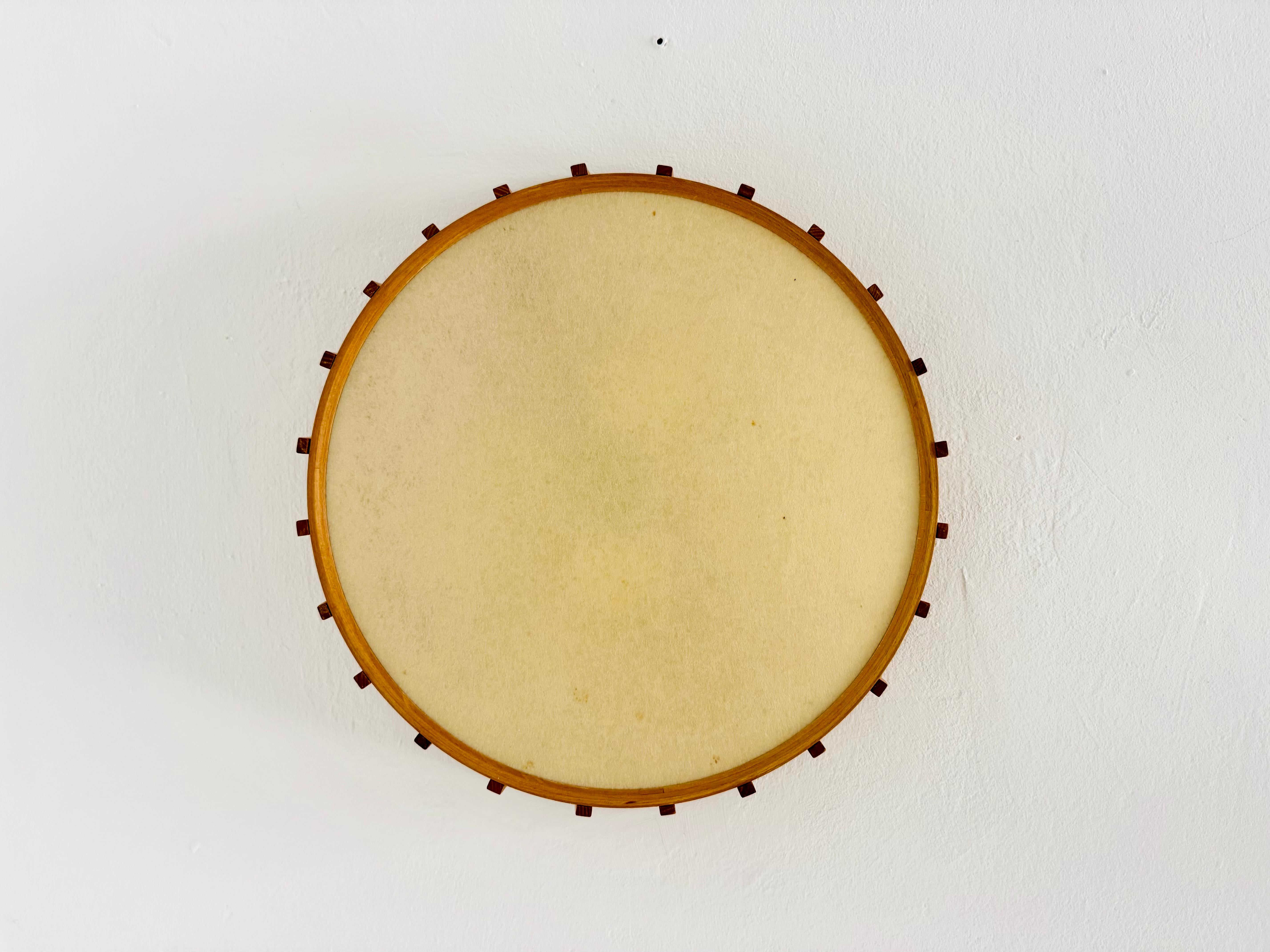 Japan Style Flush Lamp by Temde In Good Condition For Sale In München, DE