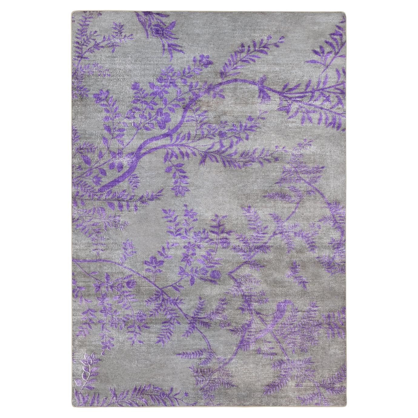 Japan Style Handwoven Technical Contemporary Rug by Deanna Comellini 300x400 cm For Sale