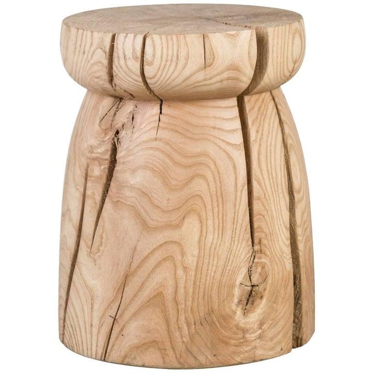 modern wood side table